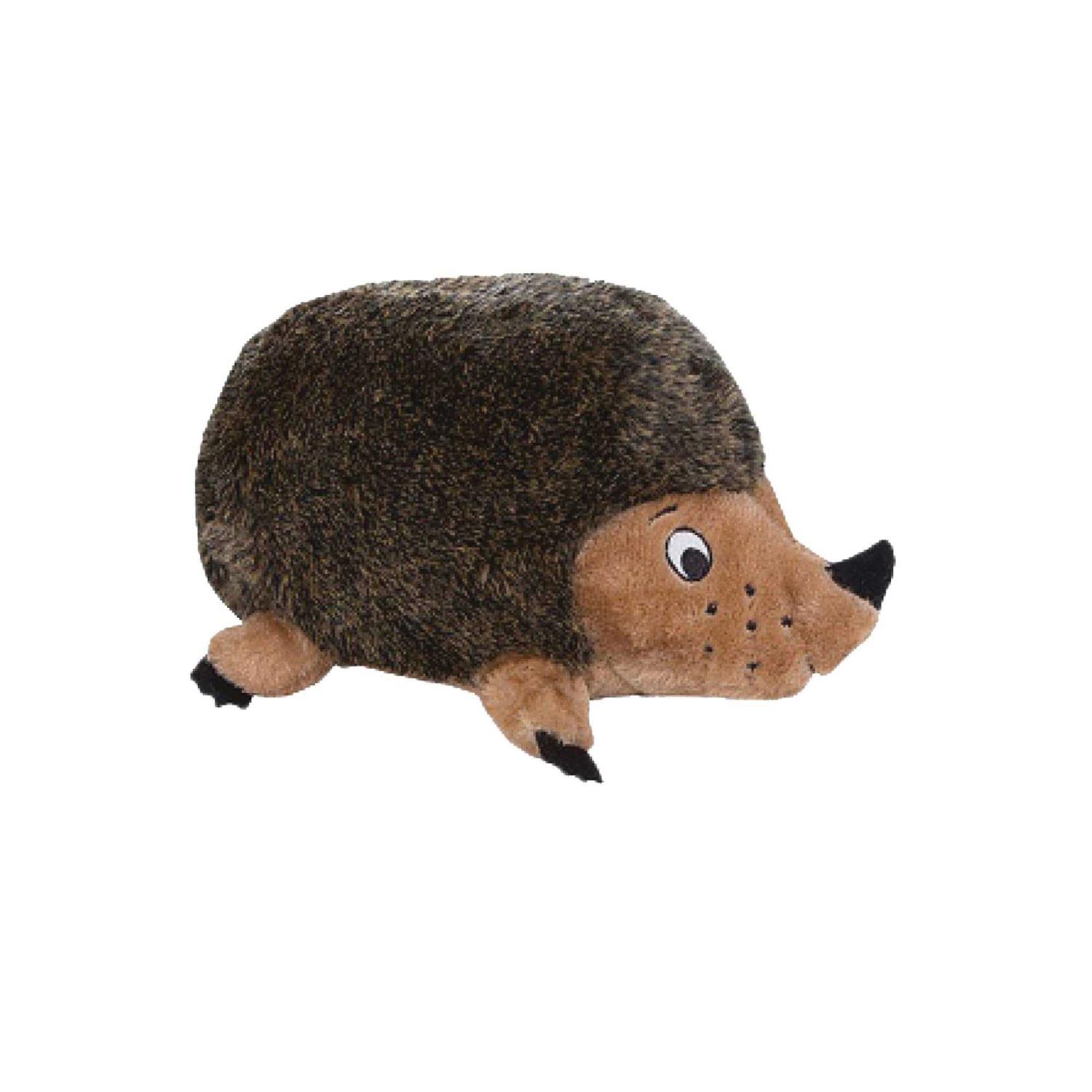 Outward Hound Plush Puppies Harley the Hedgehog II Jumbo Deluxe Crazies Dog Toy - Healthber