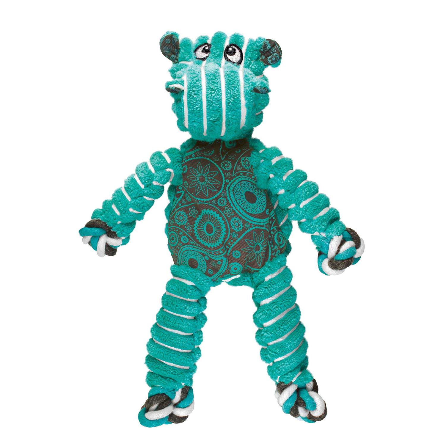 KONG Floppy Knots Hippo Dog Toy - Healthber