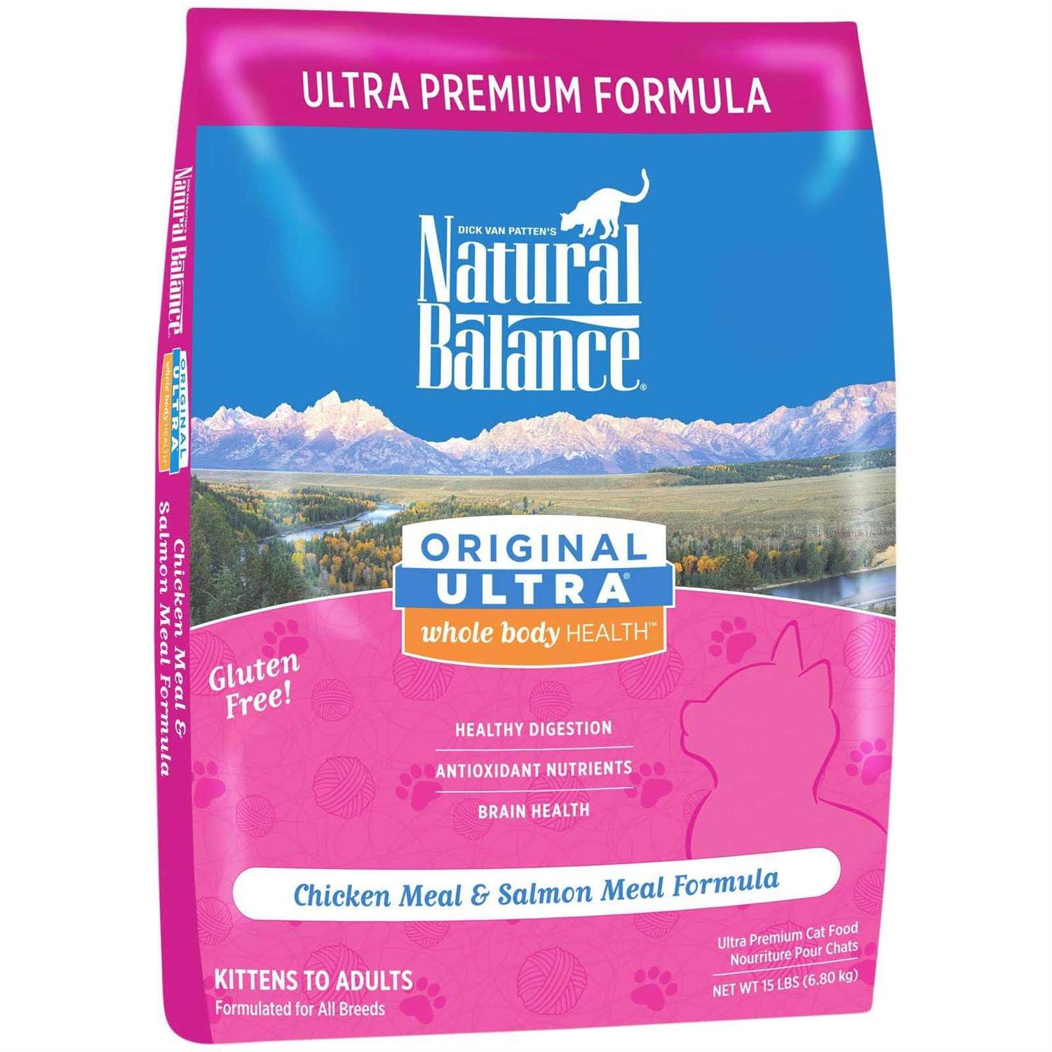 Natural Balance Original Ultra Whole Body Health Kitten to Adult Cat Dry Food - Healthber