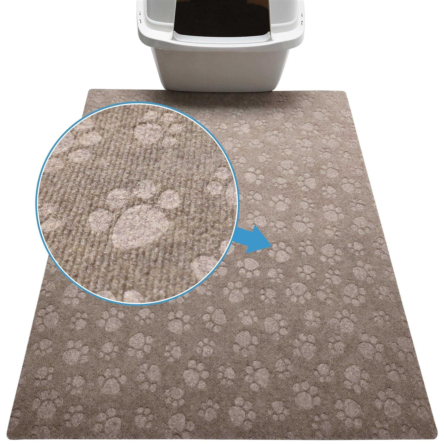 Drymate Premium Debossed Cat Litter Trapping Mat - Healthber