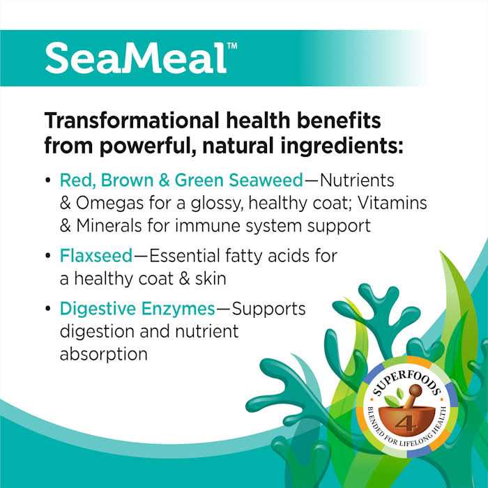 Solid Gold SeaMeal Supplement - Healthber
