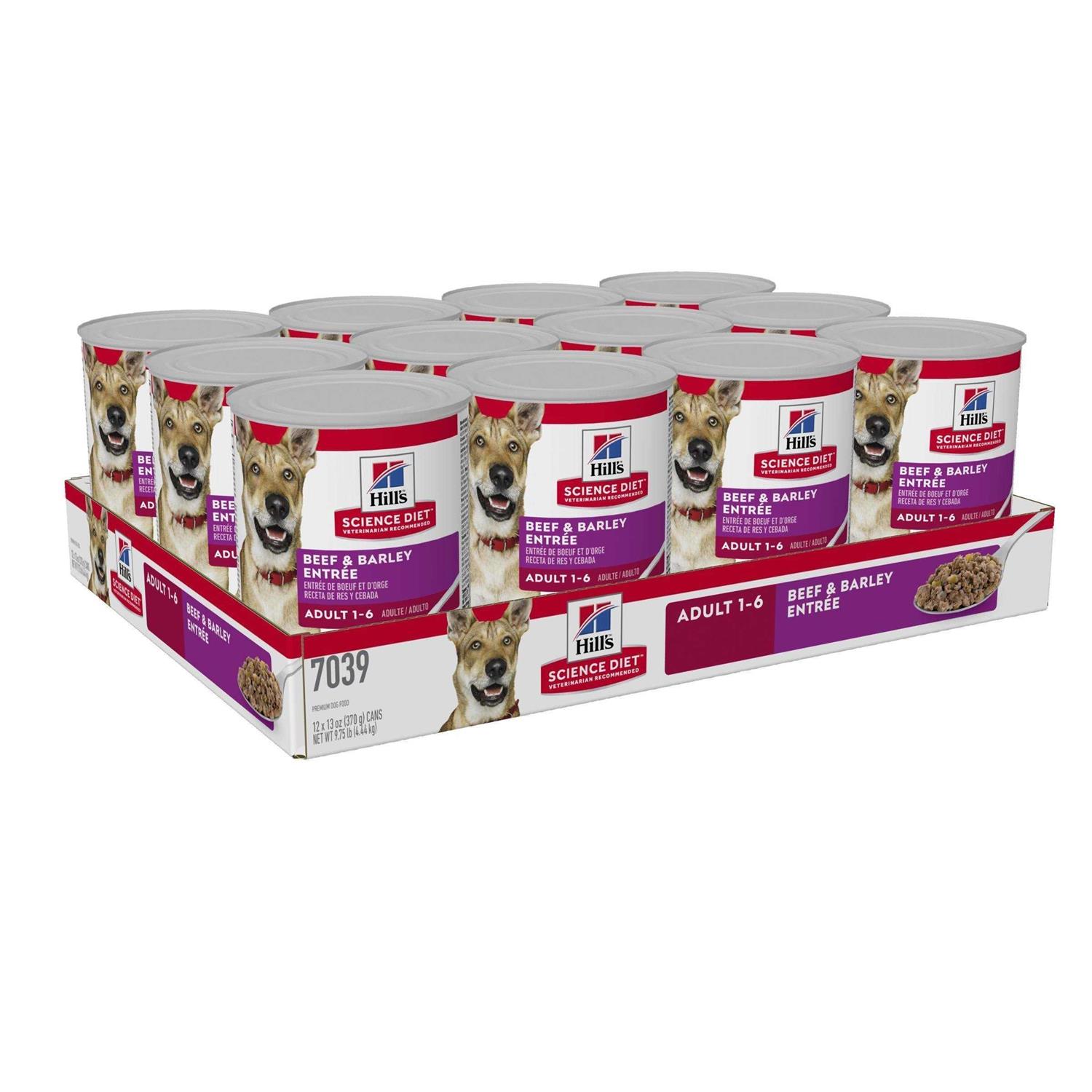 Hill’s Science Diet Adult Beef & Barley Entree Dog Food - Healthber