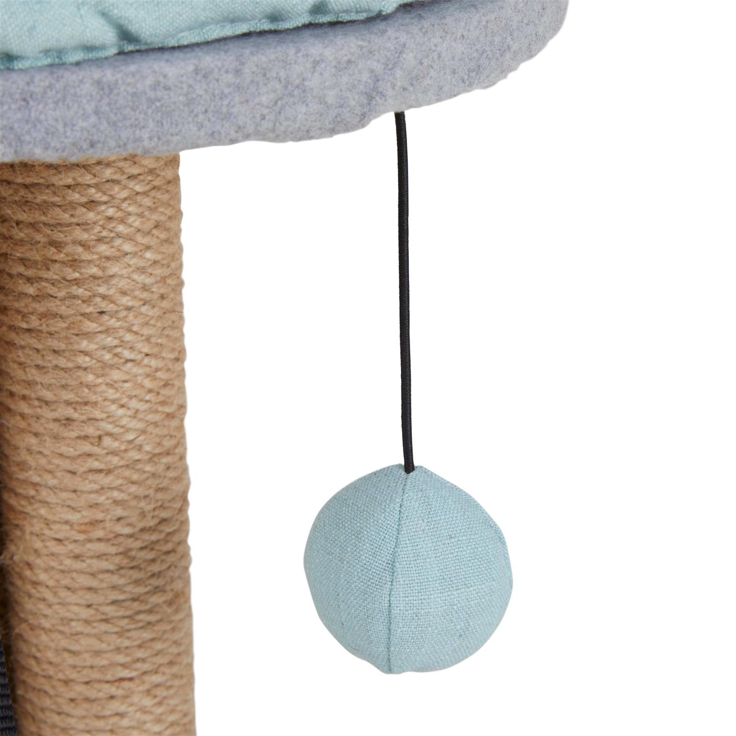 EveryYay Scratchin’ The Surface Cat Scratcher with 3-Sided Play Post - Healthber