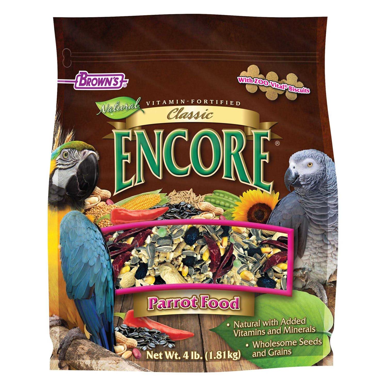 Brown’s Classic Encore Parrot Food - Healthber