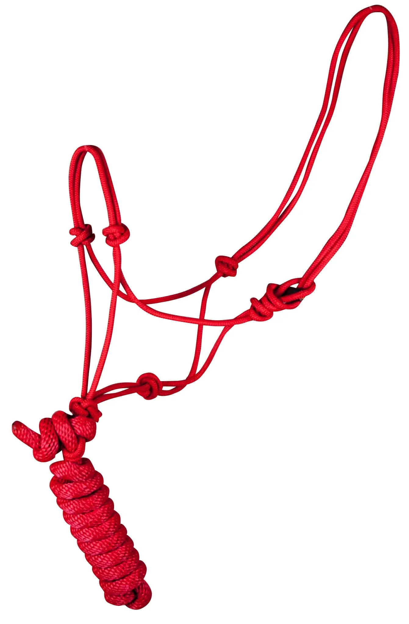 Poly Braided Rope Horse Halter with Lead - Healthber
