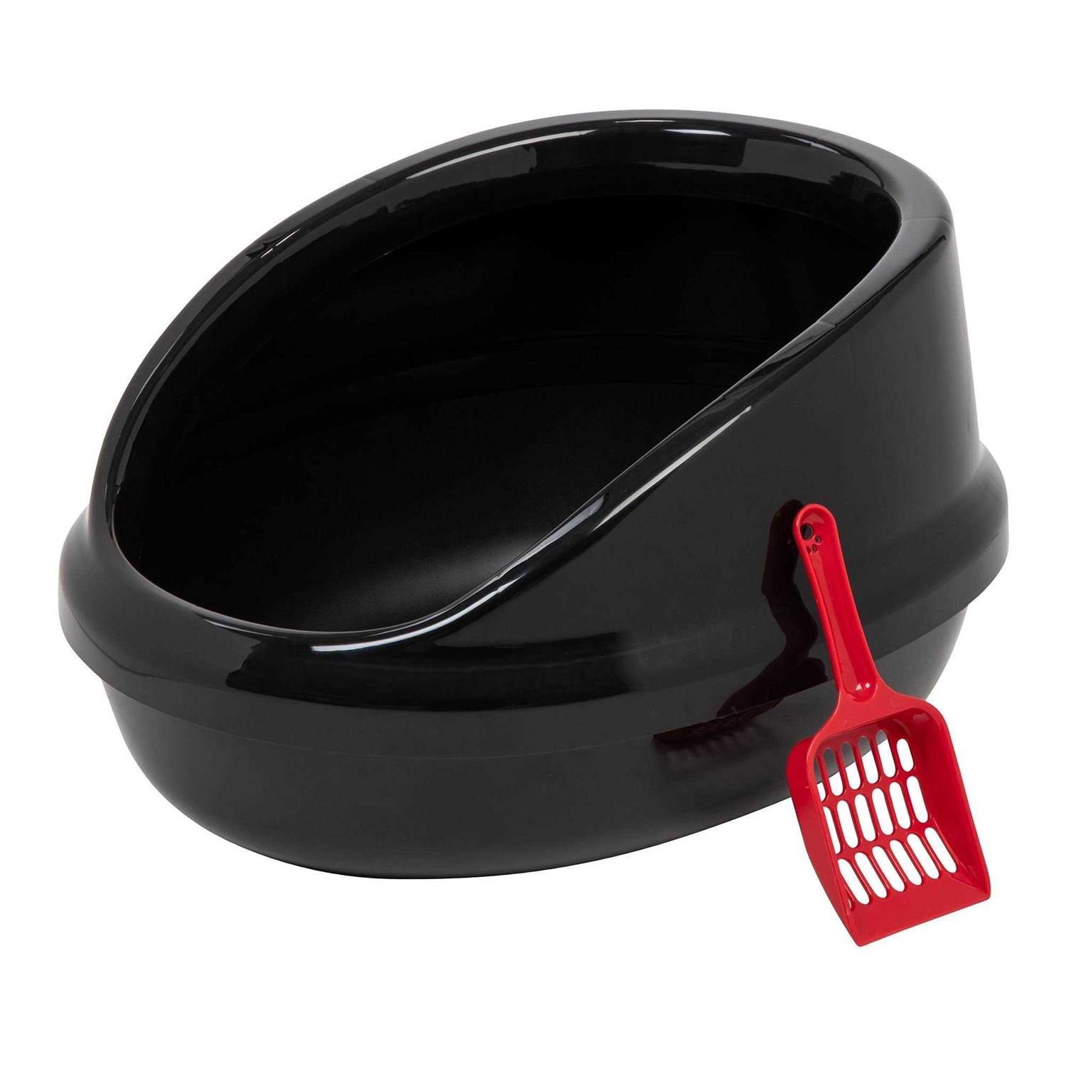 IRIS Large Shielded Litter Pan - Healthber
