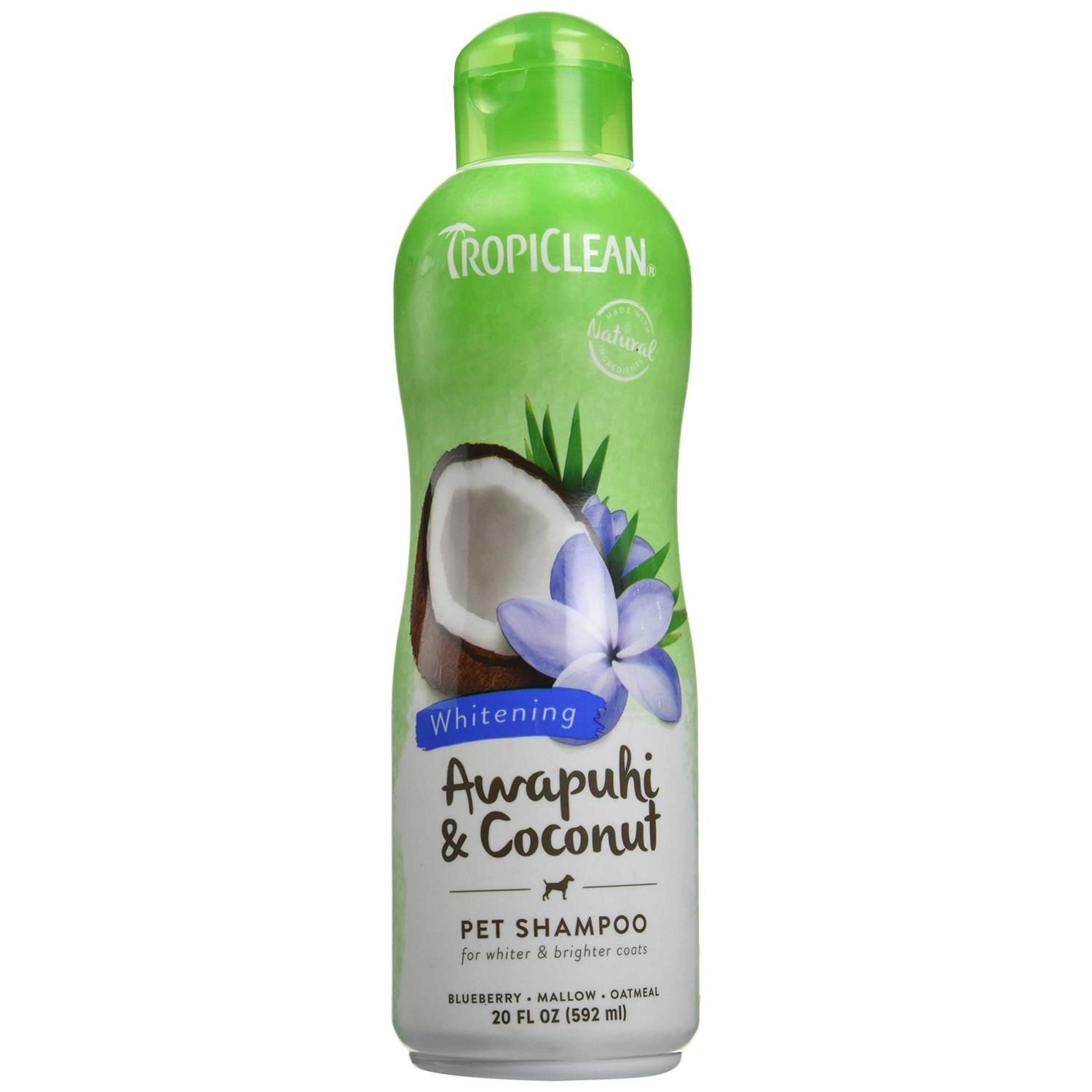 Tropiclean Whitening Awapuhi & Coconut Shampoo - Healthber