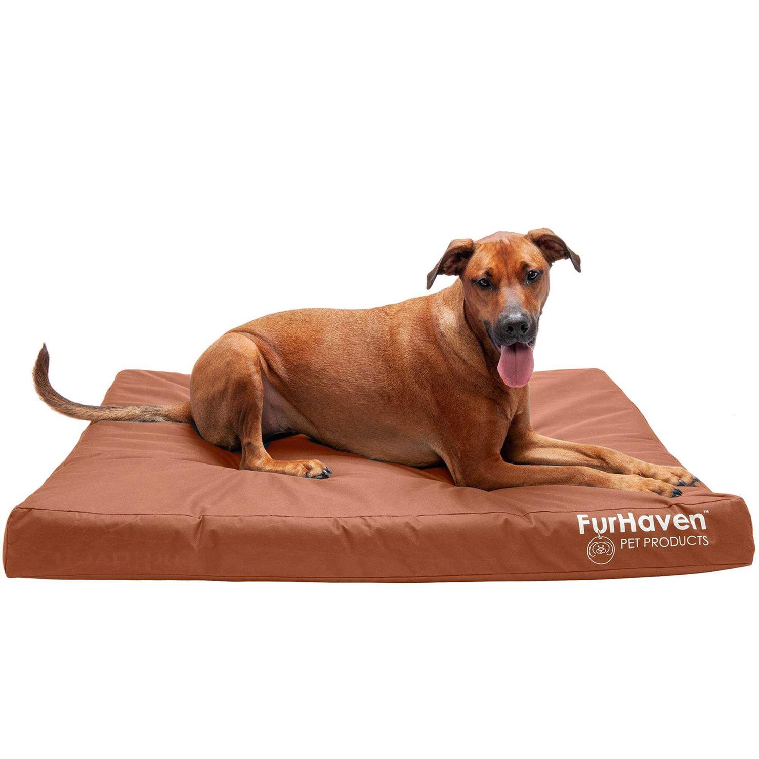 FurHaven Deluxe Dog Bed Indoor/Outdoor - Healthber