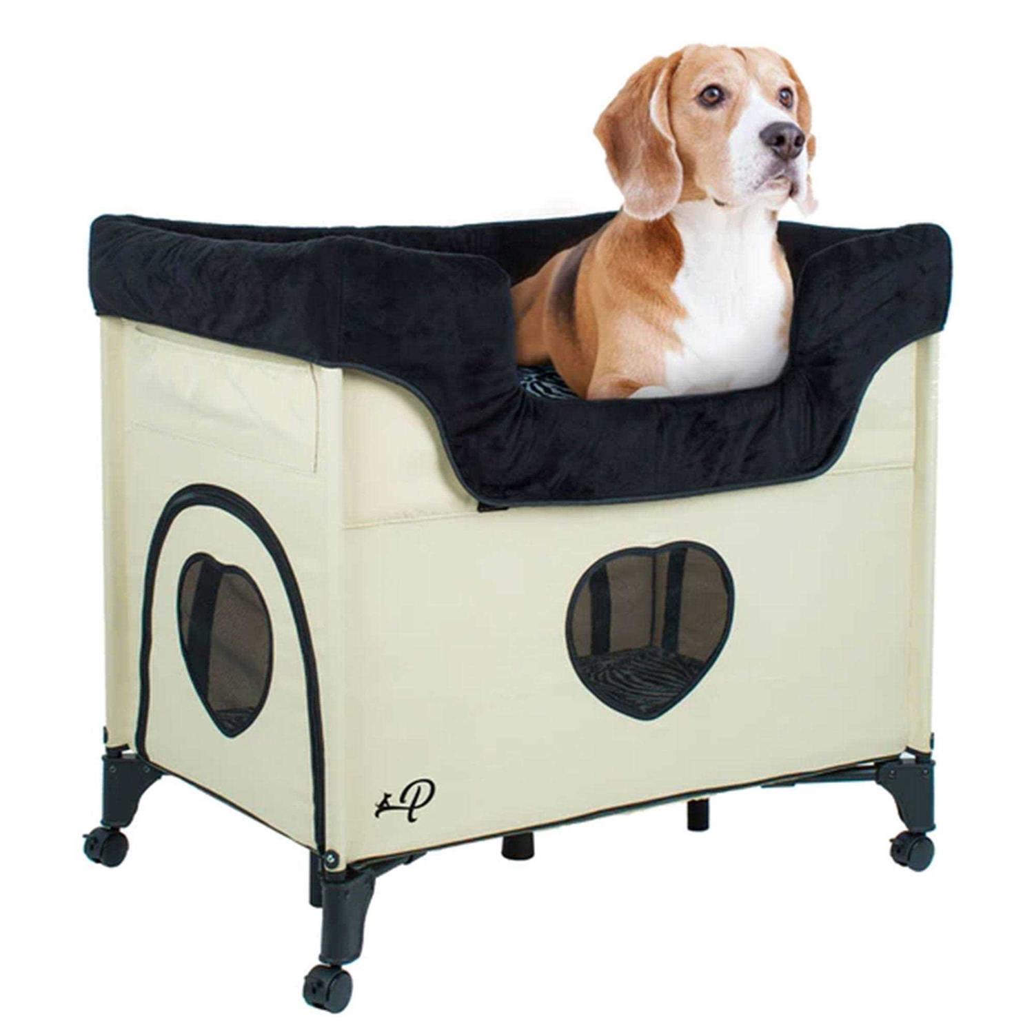 Petique Bedside Lounge Pet Bed - Healthber