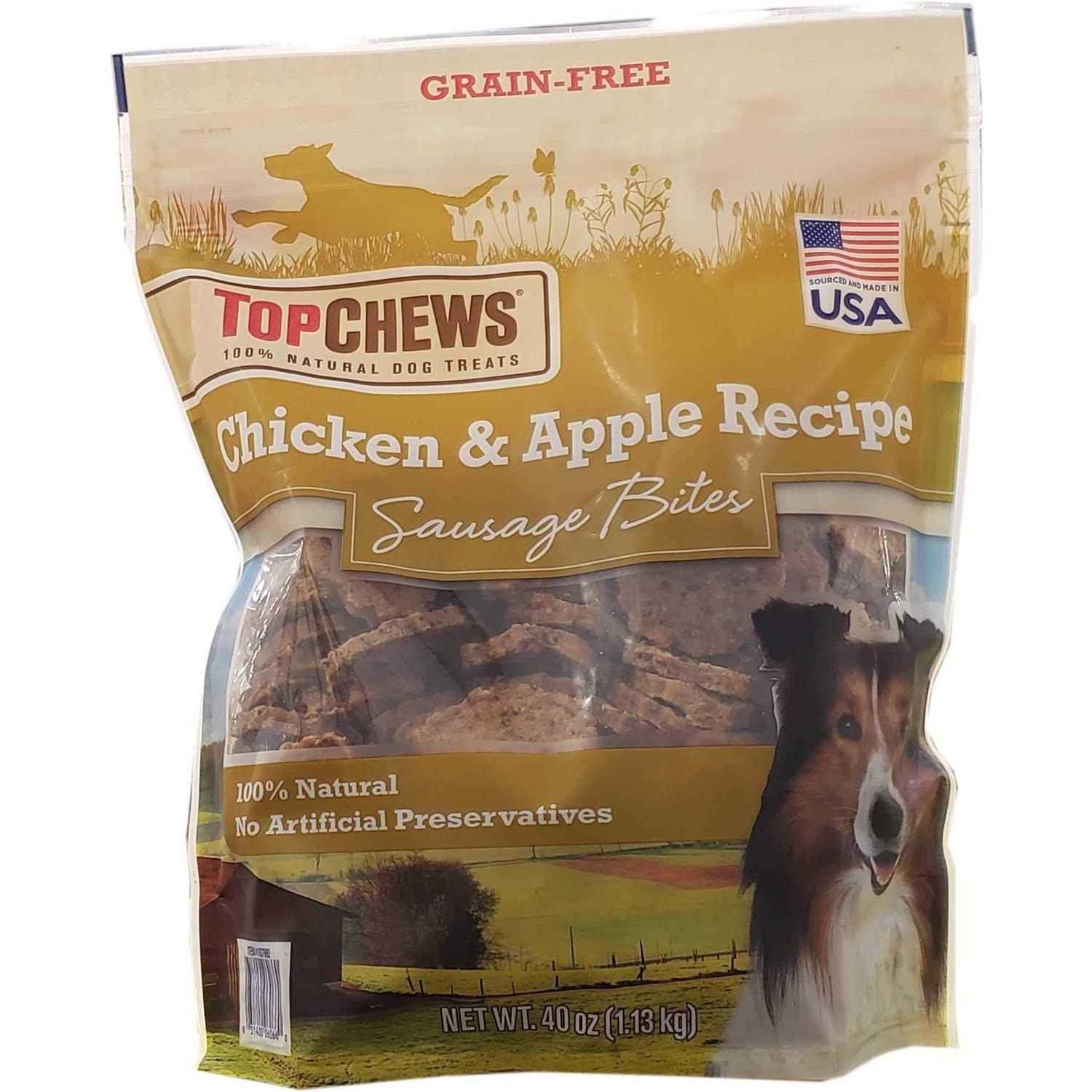 Top Chews Chicken & Apple Recipe - Healthber