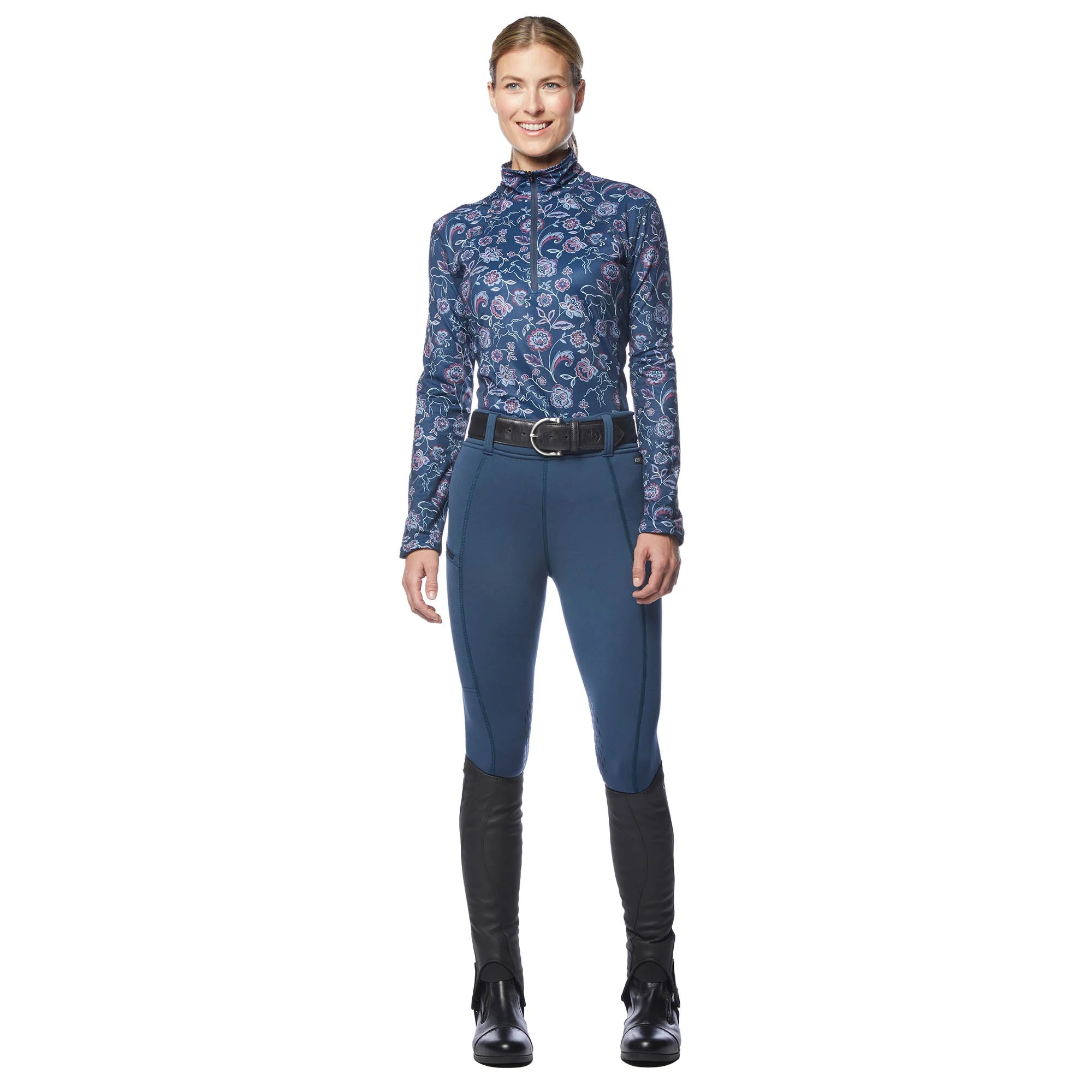 Kerrits Up Tempo Fleece Tech Top - Healthber