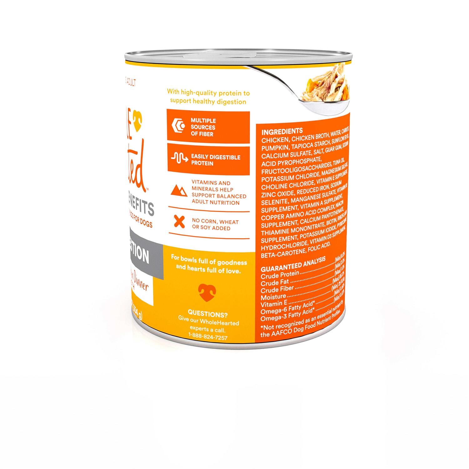 WholeHearted Grain Free Boiled Chicken Dinner Wet Dog Food - Healthber