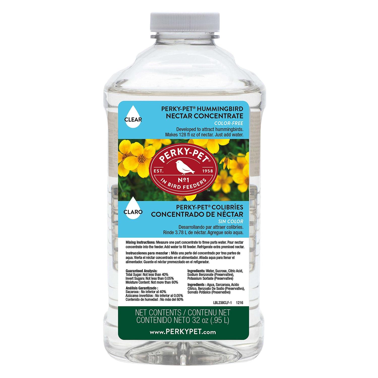 Perky Pet Hummingbird Nectar Concentrate - Healthber