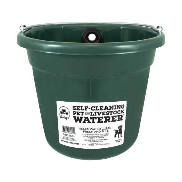Cowboys Wild Game Washer Self-Cleaning Pet/Dog Waterer - Healthber