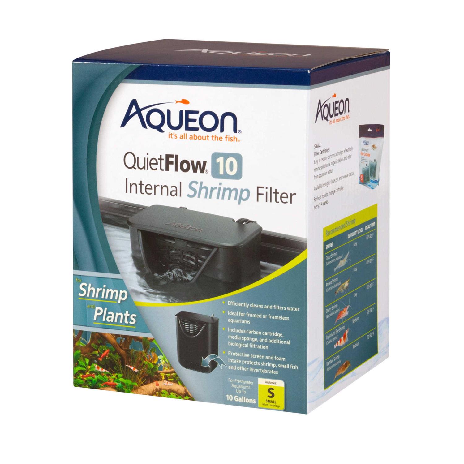 Aqueon QuietFlow Internal Shrimp Filter - Healthber