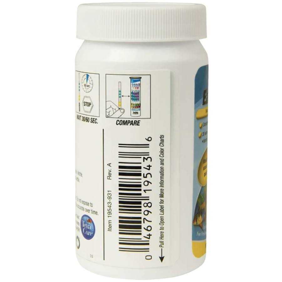 Tetra EasyStrips 6-in-1 Aquarium Test Strips - Healthber