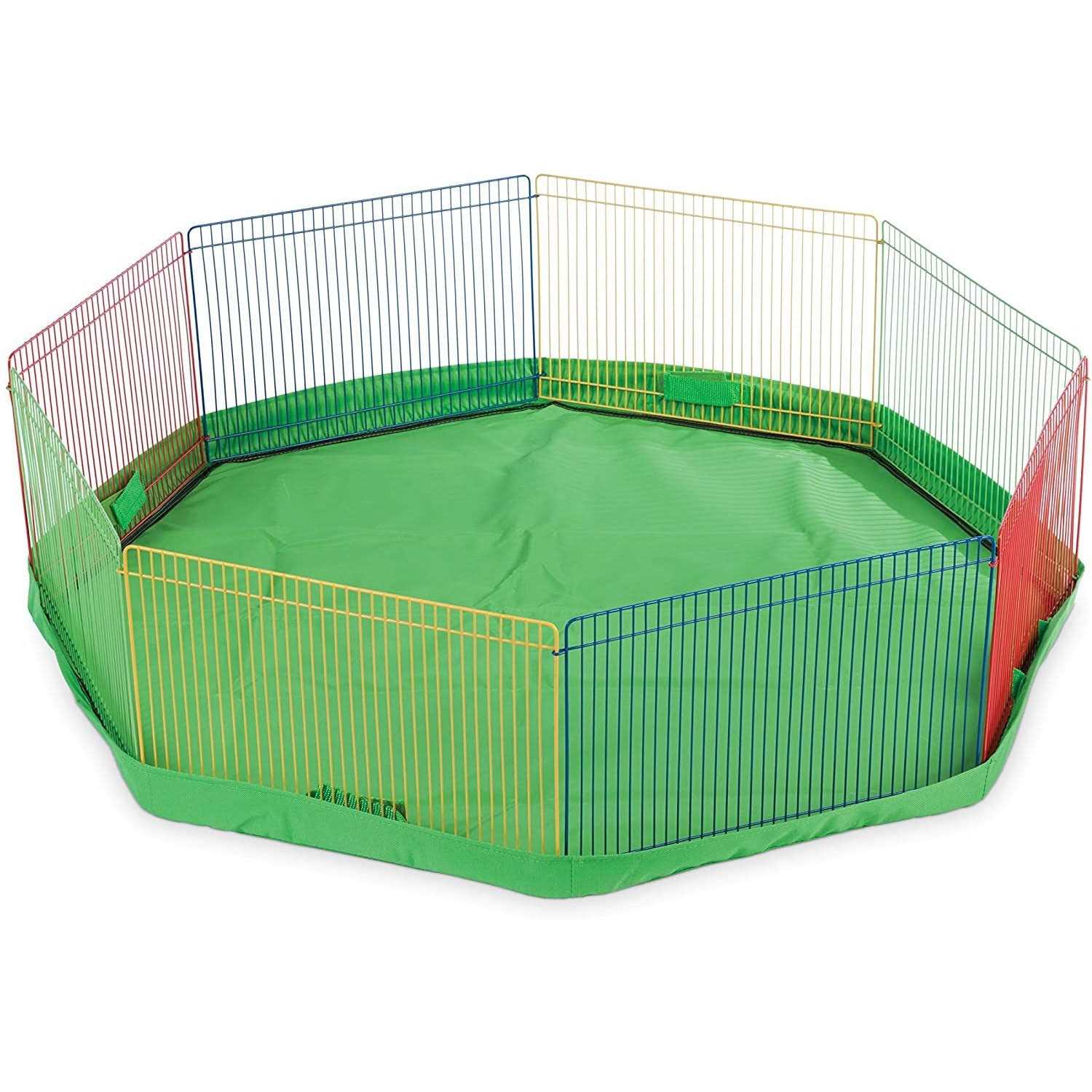 Prevue Pet Products Multi-Color Small Animal Playpen - Healthber