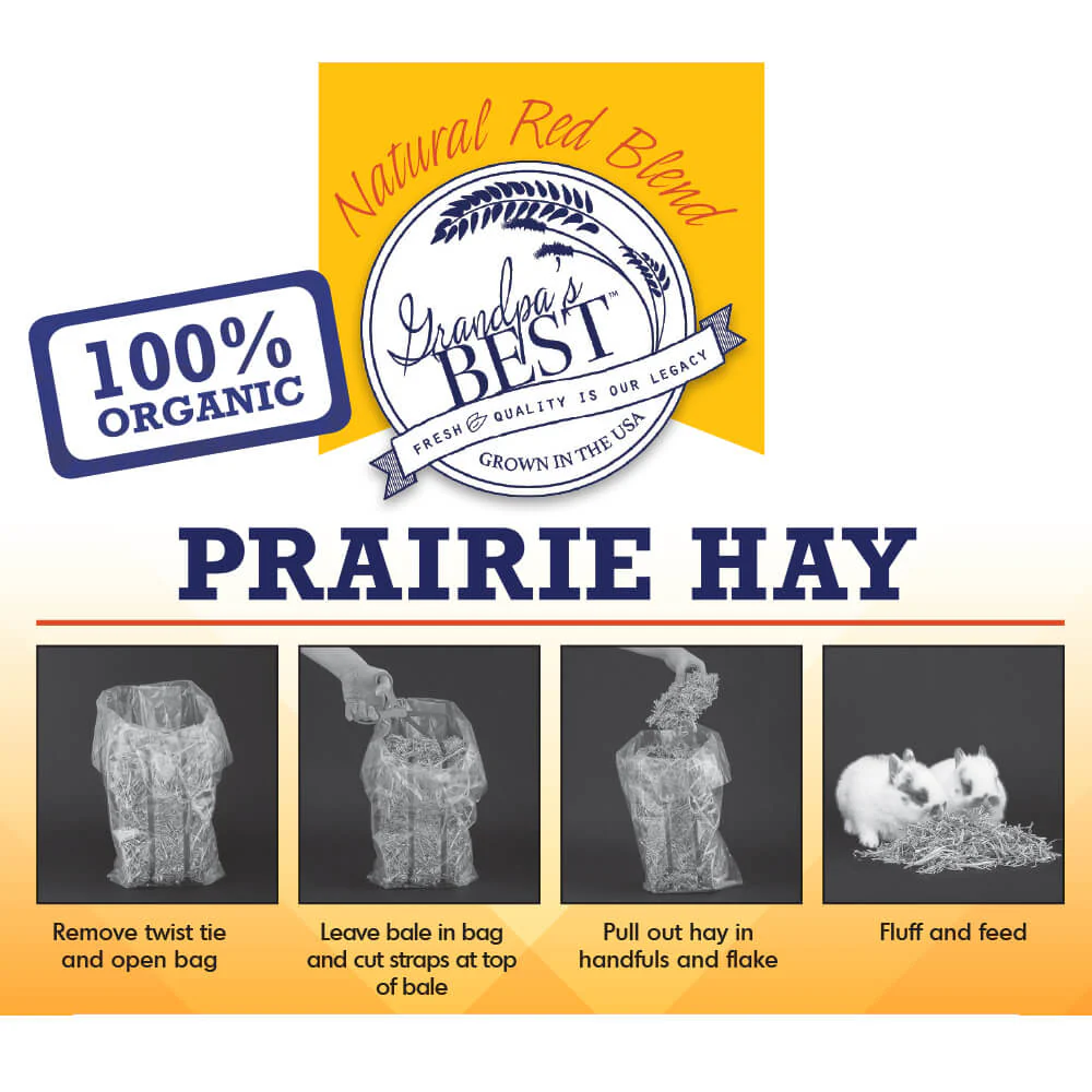 Grandpa's Best Prairie Hay - Healthber