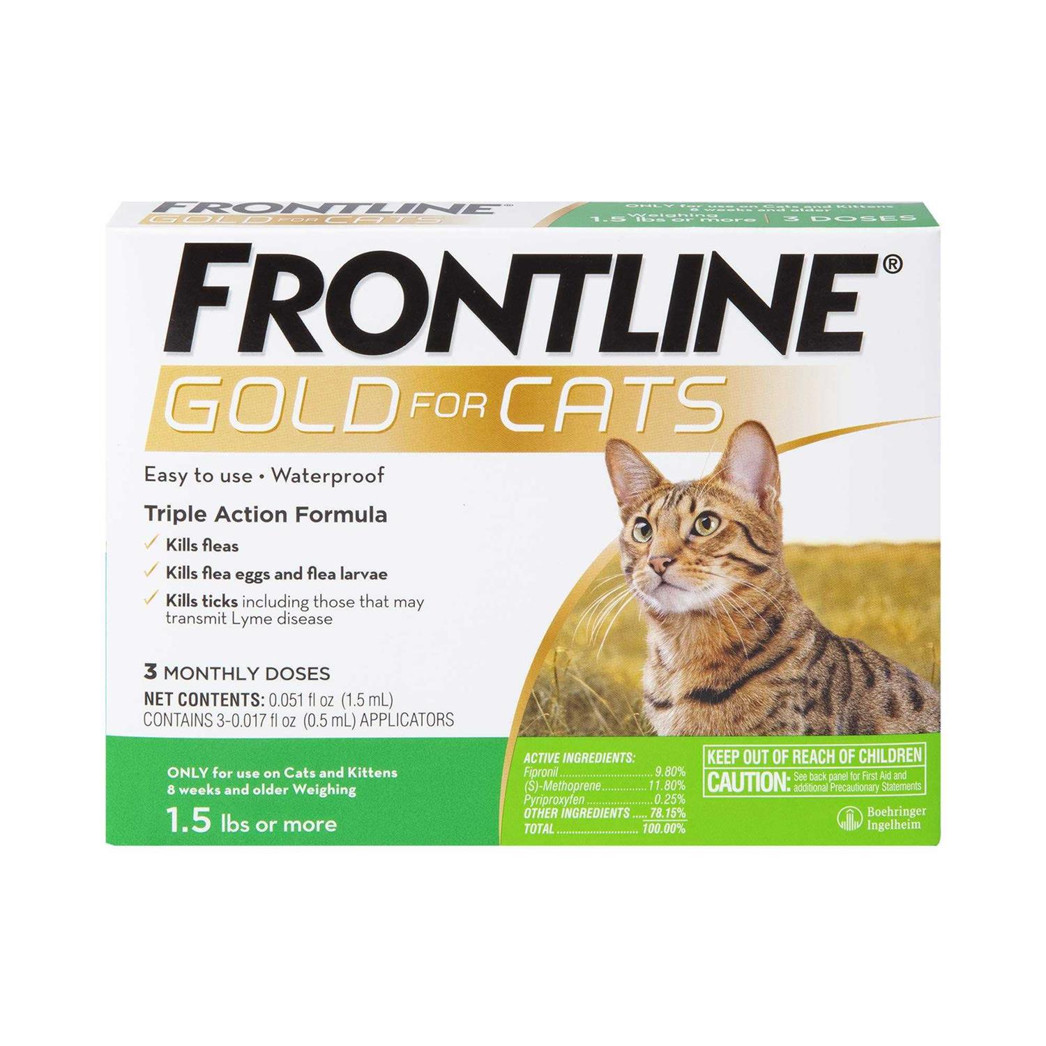 Frontline Gold for Cats - Healthber