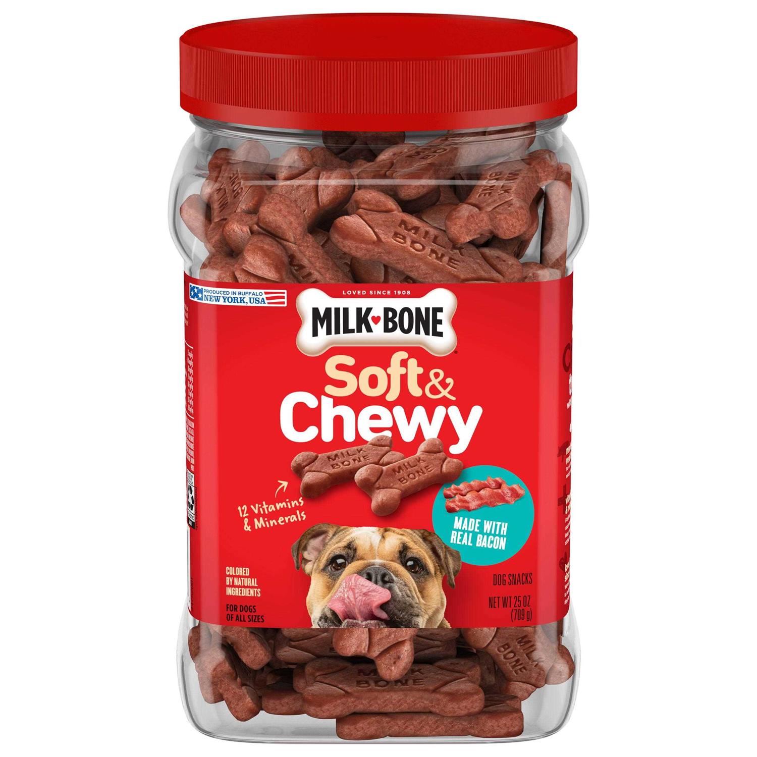 Milk Bone Soft Chewy Bacon Dog - Healthber