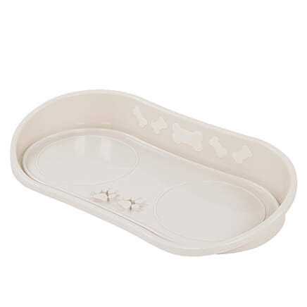 JOBAR Non-Skid Pet Bowl Tray - Healthber