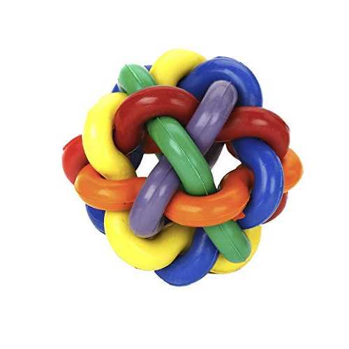 Multipet Nobbly Wobbly Ball Dog Toy - Healthber