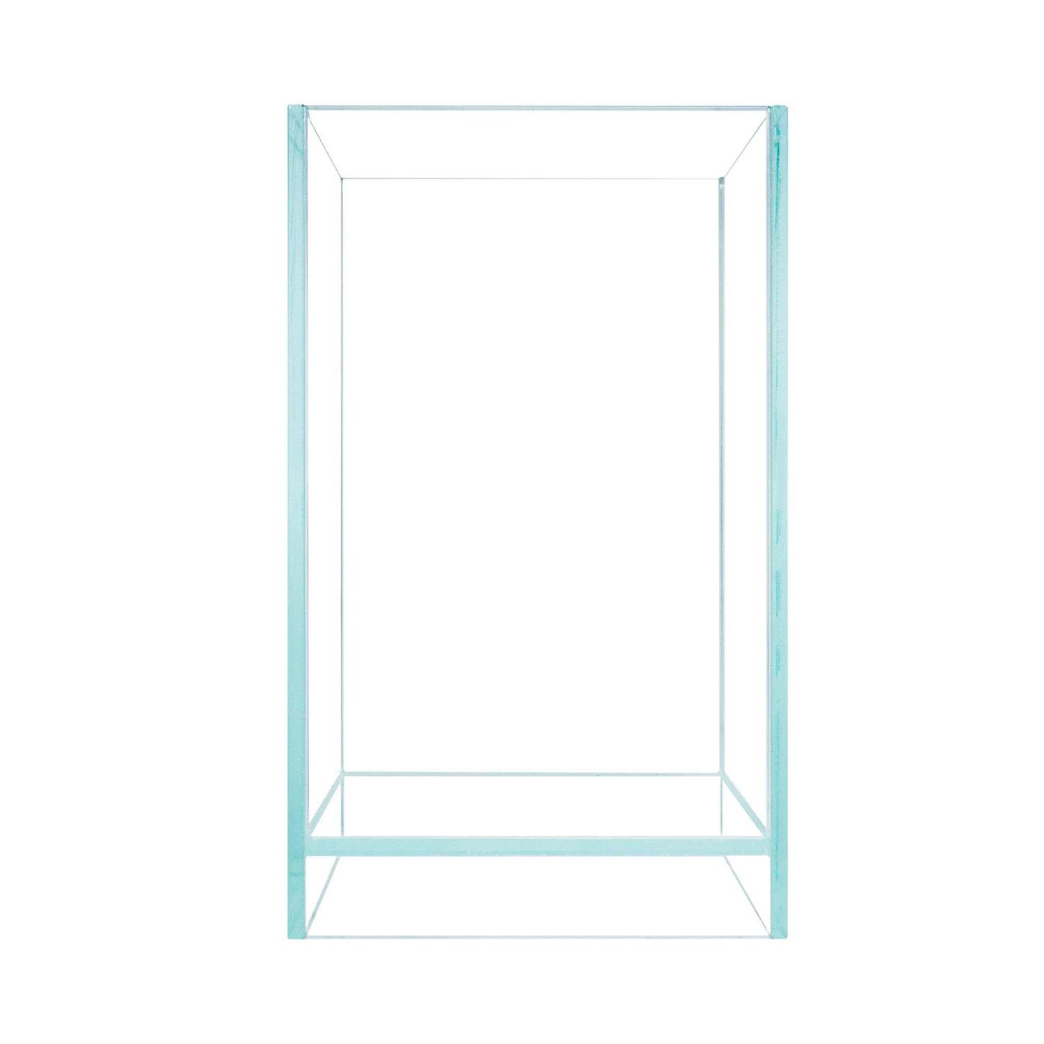 HIRO Aquatics Nano Tall Rimless Aquarium Low Iron Frameless Fish Tank Extra clear with Floating Air Style for Aquariums or Palud - Healthber