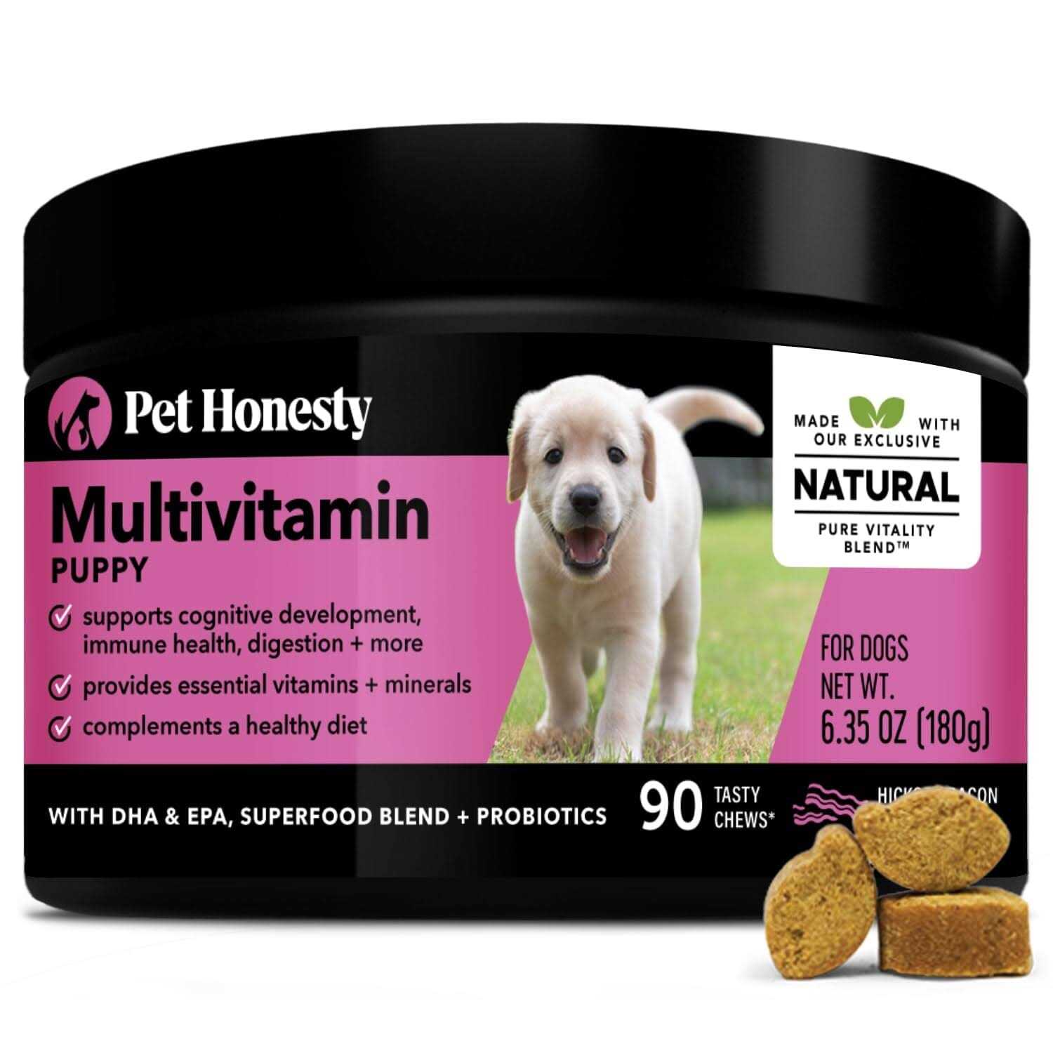 Pet Honesty Puppy Multivitamin Glucosamine Soft Chews - Healthber
