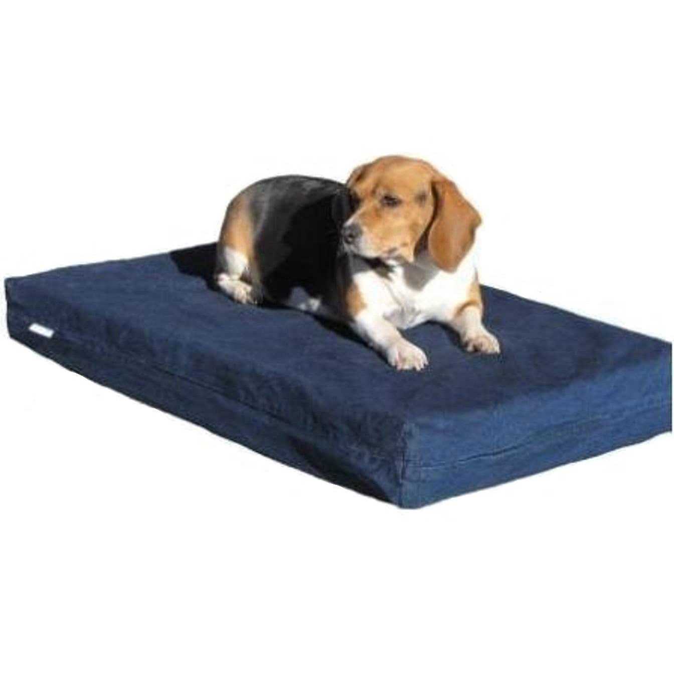 Dogbed4less Orthopedic gel Memory Foam Dog Bed Large Pet and Waterproof Liner Cover - Healthber