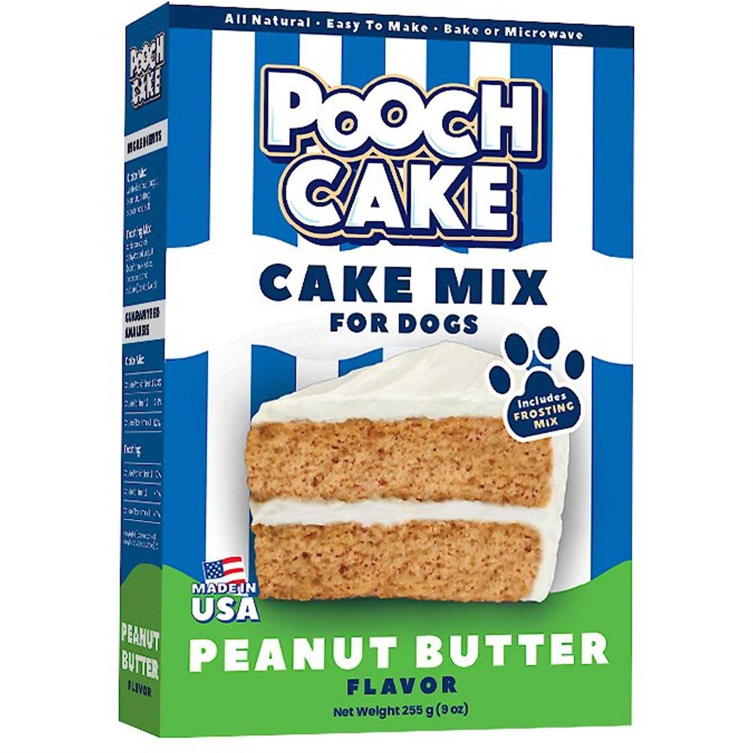 Pooch Creamery Peanut Butter Cake Mix - Healthber