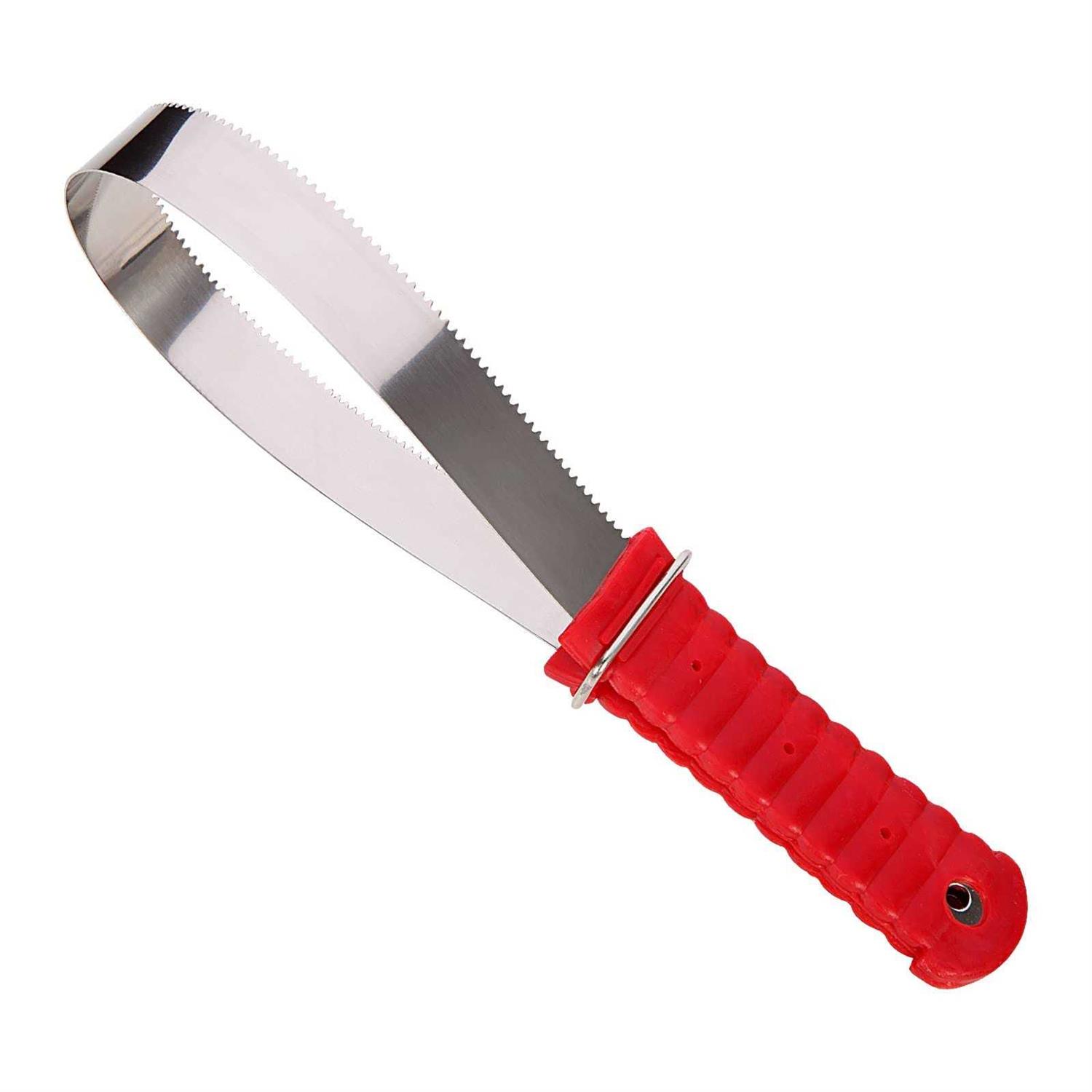 NRTFE Shedding Blade Horse Brush Scraper Stainless Steel Shed Blade for Dogs - Healthber