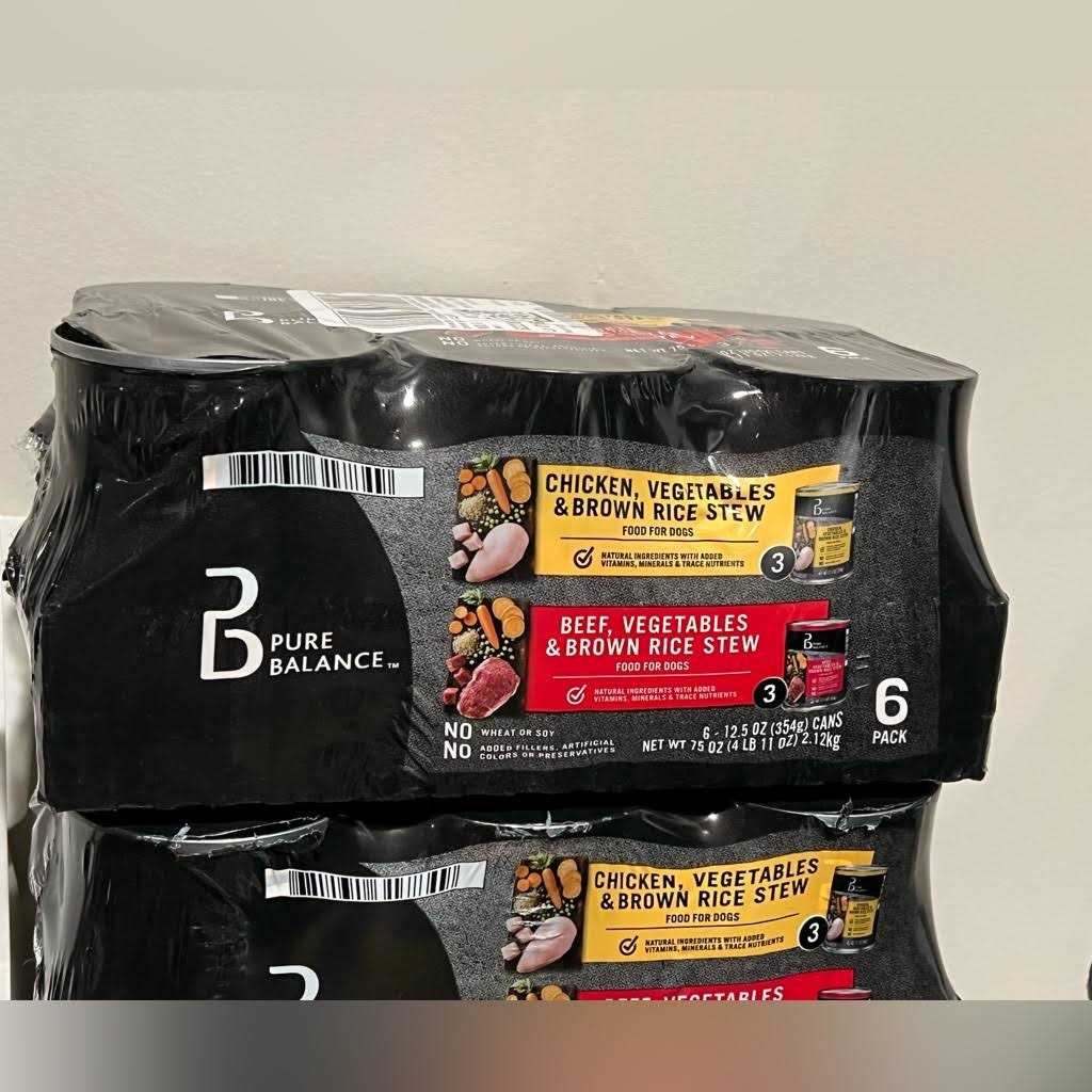Pure Balance Beef Stew and Chicken Stew Wet Dog Food Variety Pack - Healthber