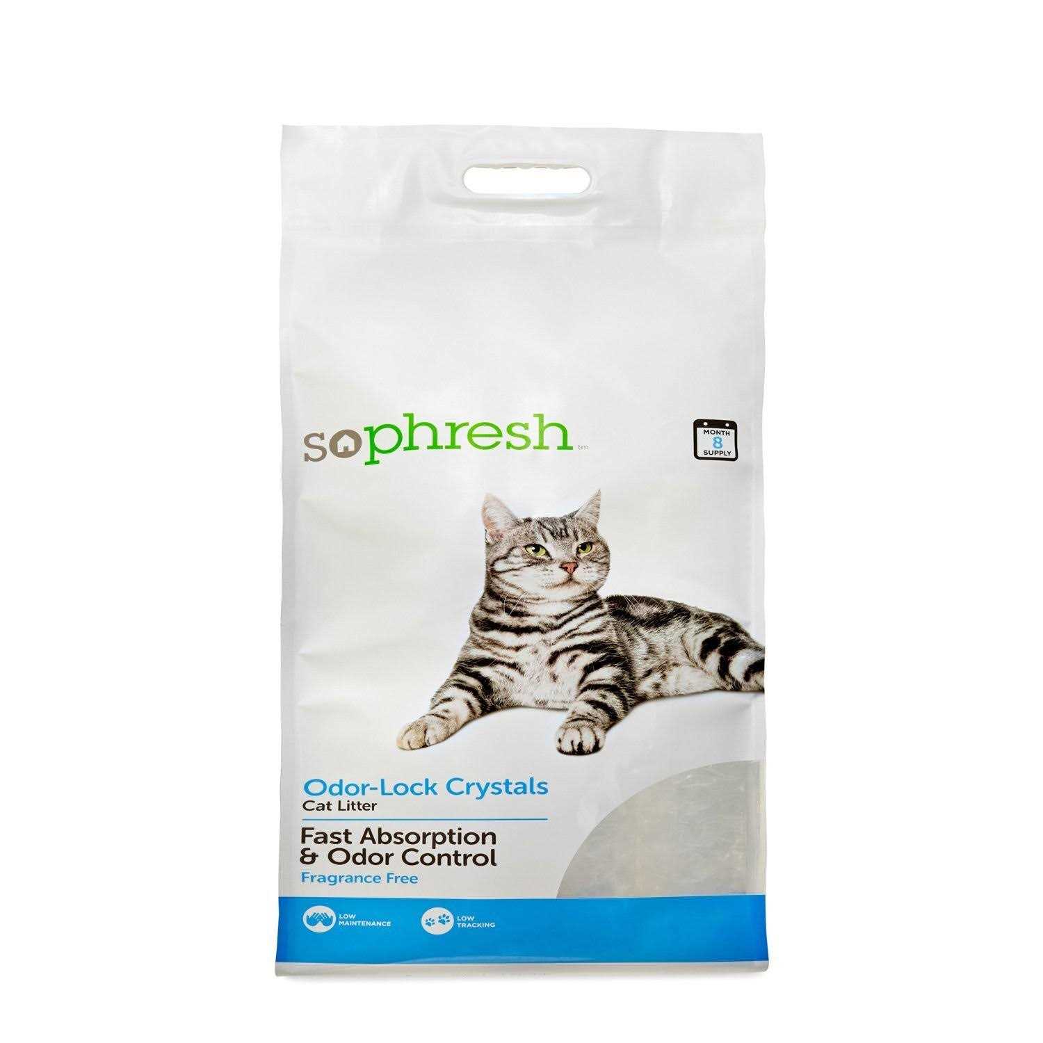 So Phresh Odor-Lock Crystal Cat Litter - Healthber