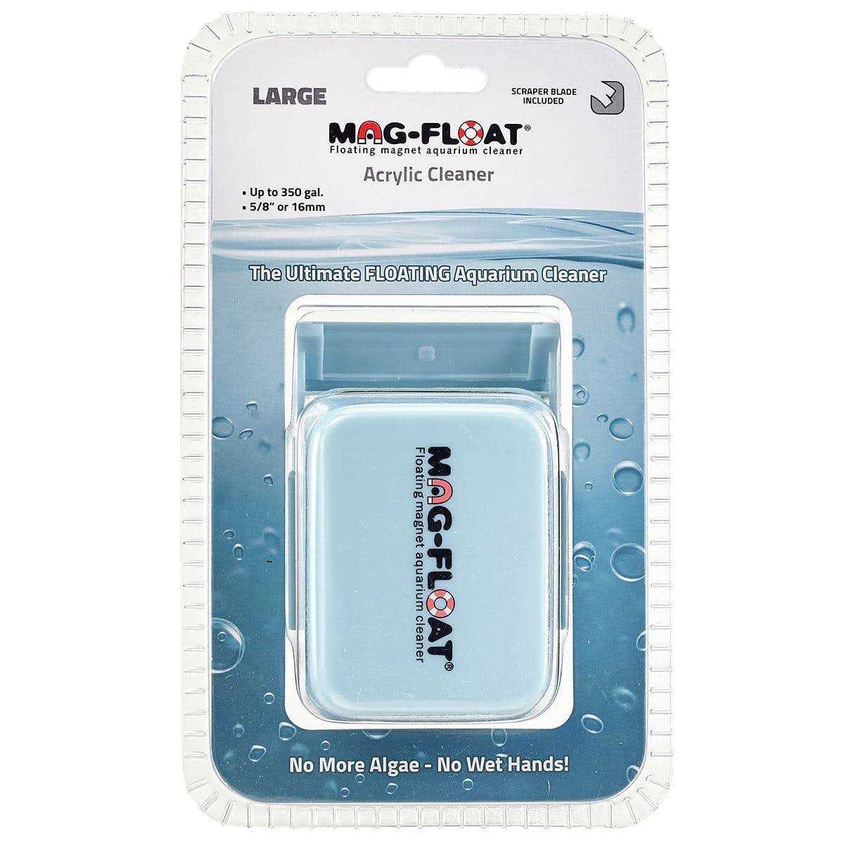 Mag-Float Floating Acrylic Aquarium Cleaner - Healthber