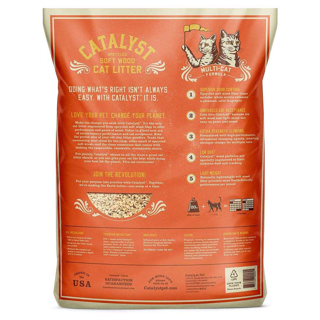 Catalyst Cat Litter Soft Wood - Healthber