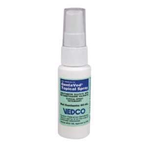 Rx GentaVed (gentamicin sulfate with betamethasone valerate) Topical Spray for Dogs - Healthber