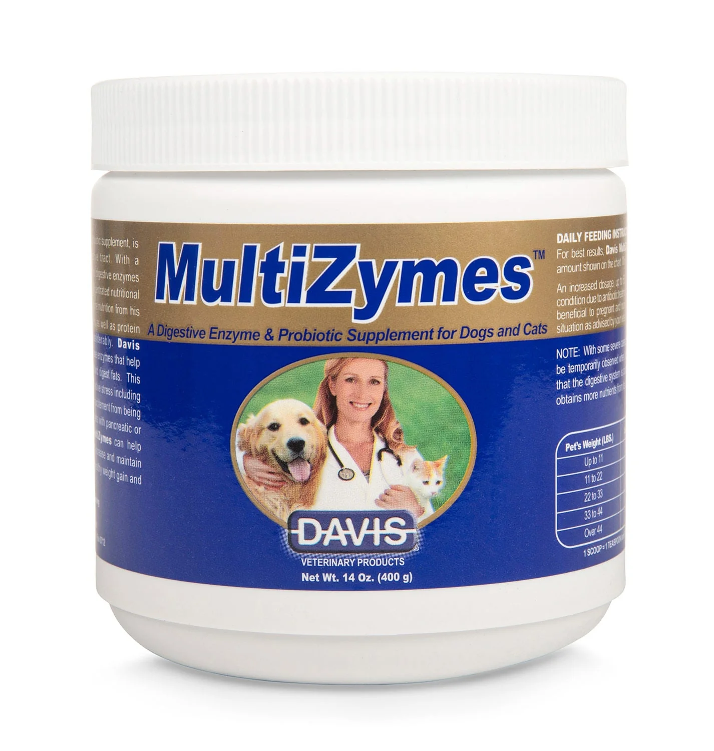 Davis MultiZymes, 14 oz - Healthber