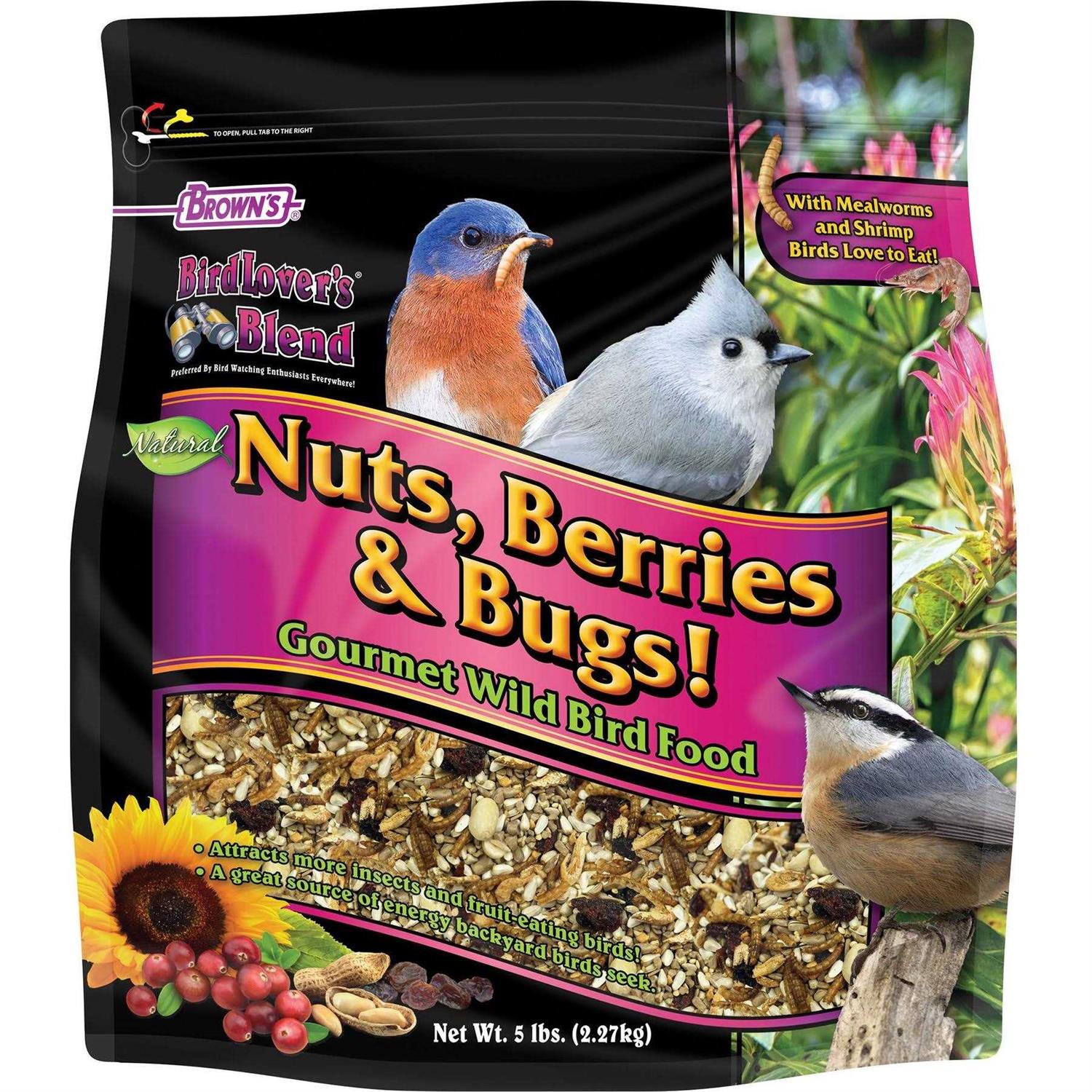 Brown’s Bird Lover&s Blend Nuts - Healthber