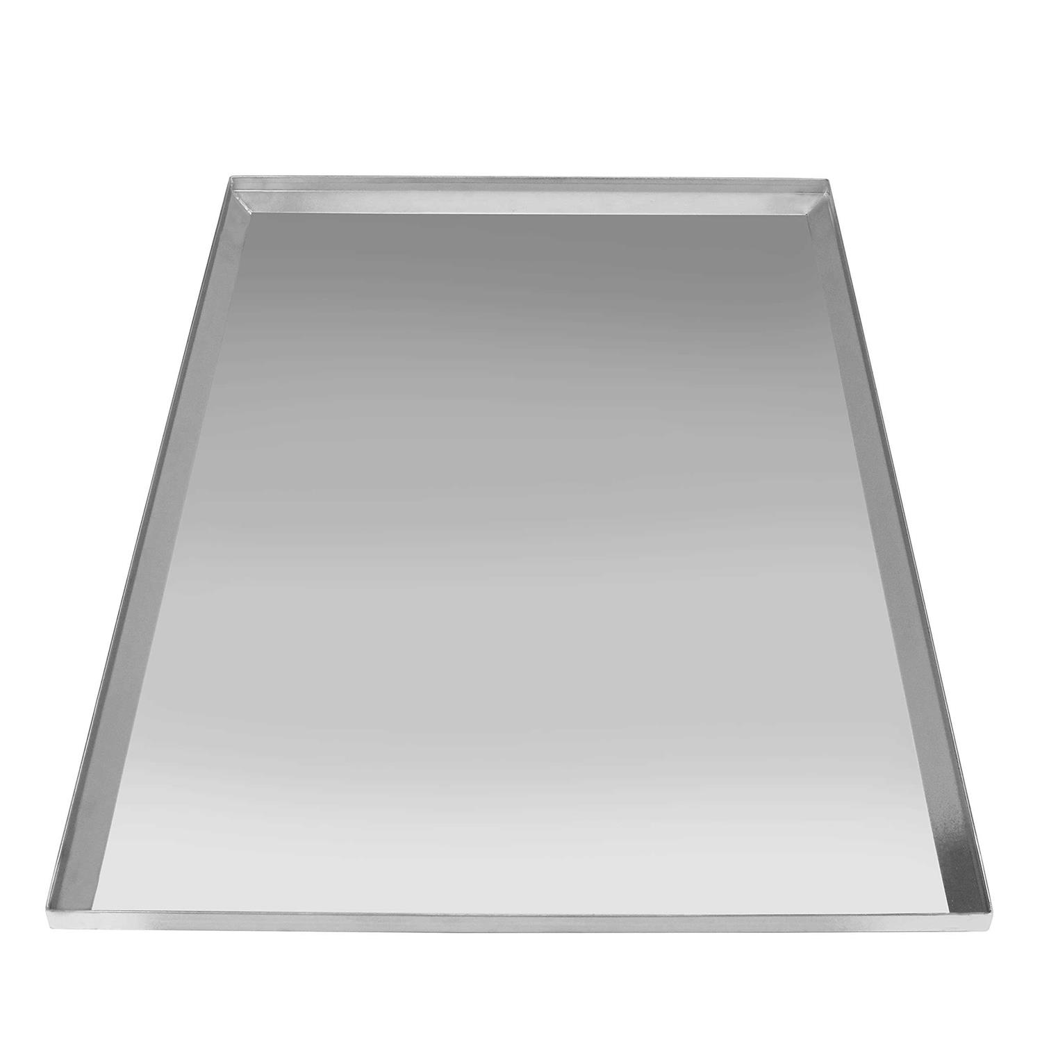Red Hound Auto Metal Replacement Tray for Dog Crate Flat-A-Way Heavy Duty Stainless Steel Chew Proof Kennel - Healthber