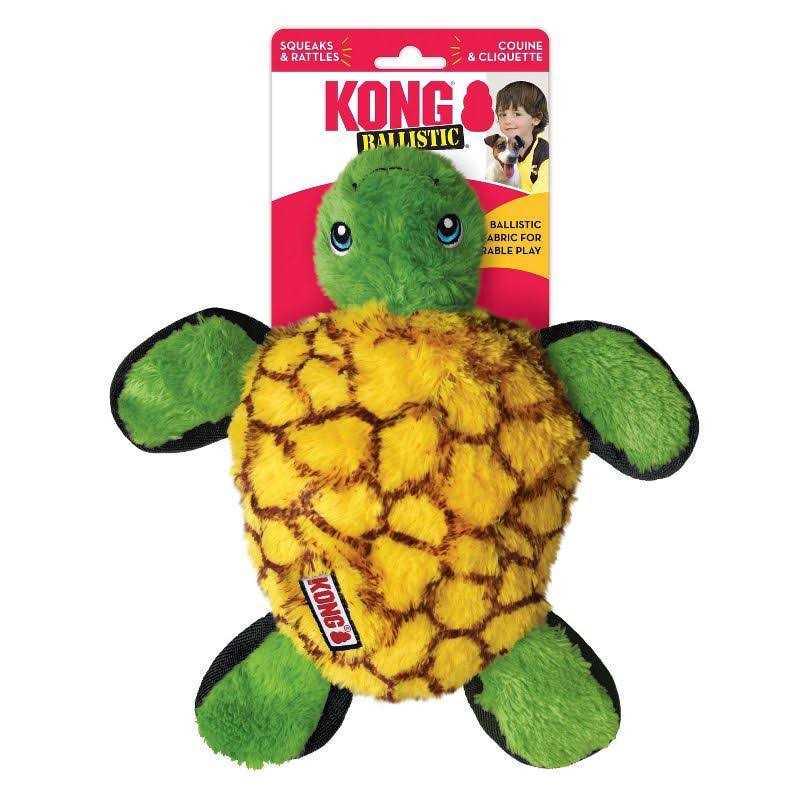 Kong Ballistic Turtle Dog Toy - Healthber