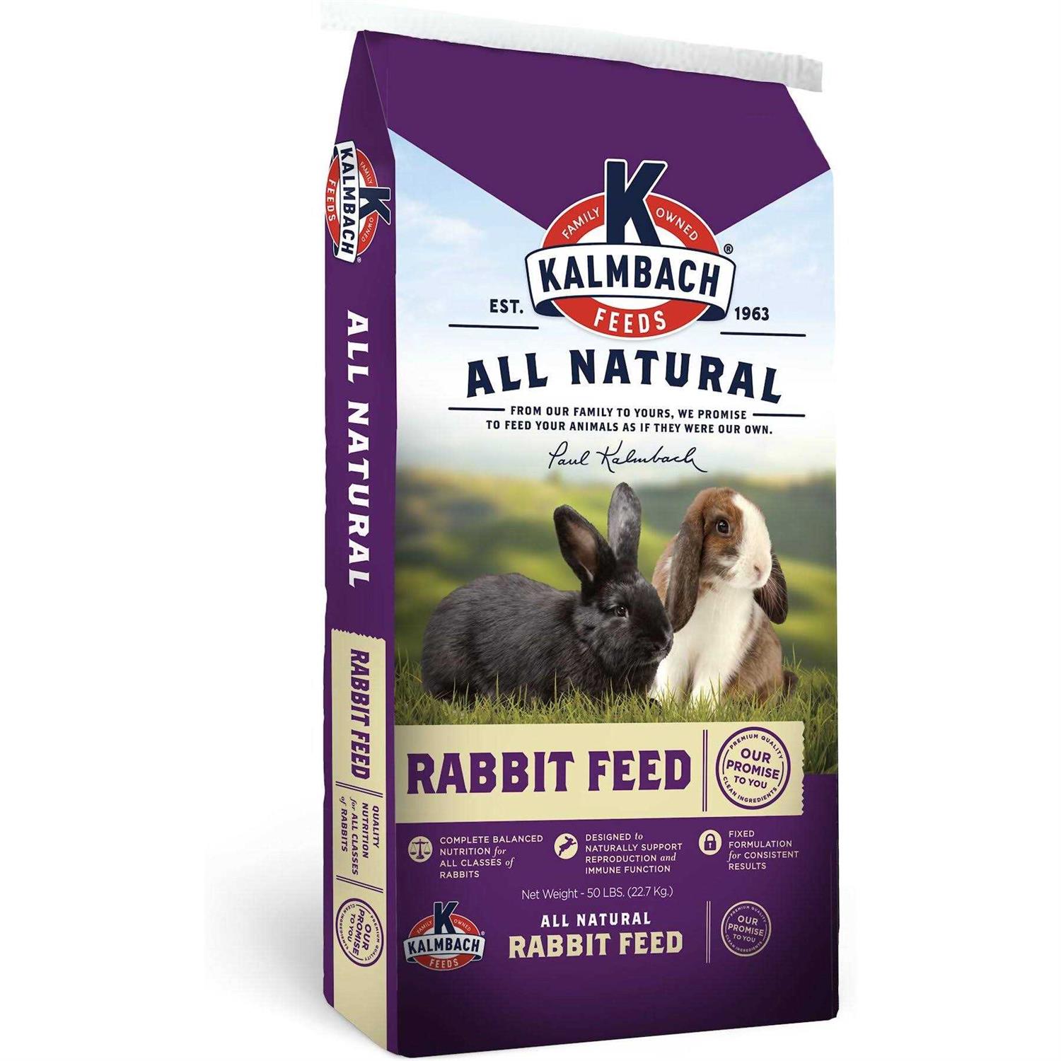 Kalmbach Feeds 15% Pellets Rabbit Feed - Healthber