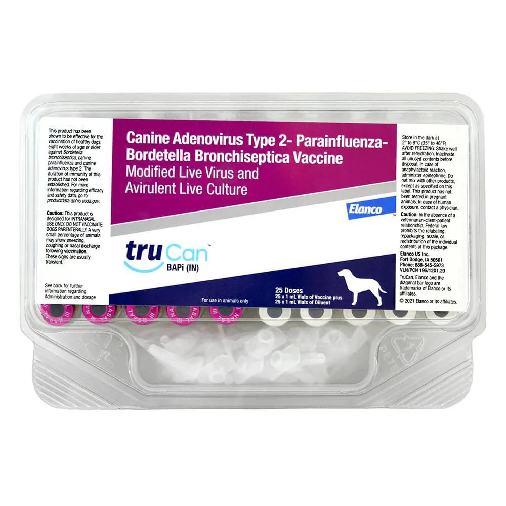 TruCan BAPi (Intranasal), 25 Single Doses - Healthber