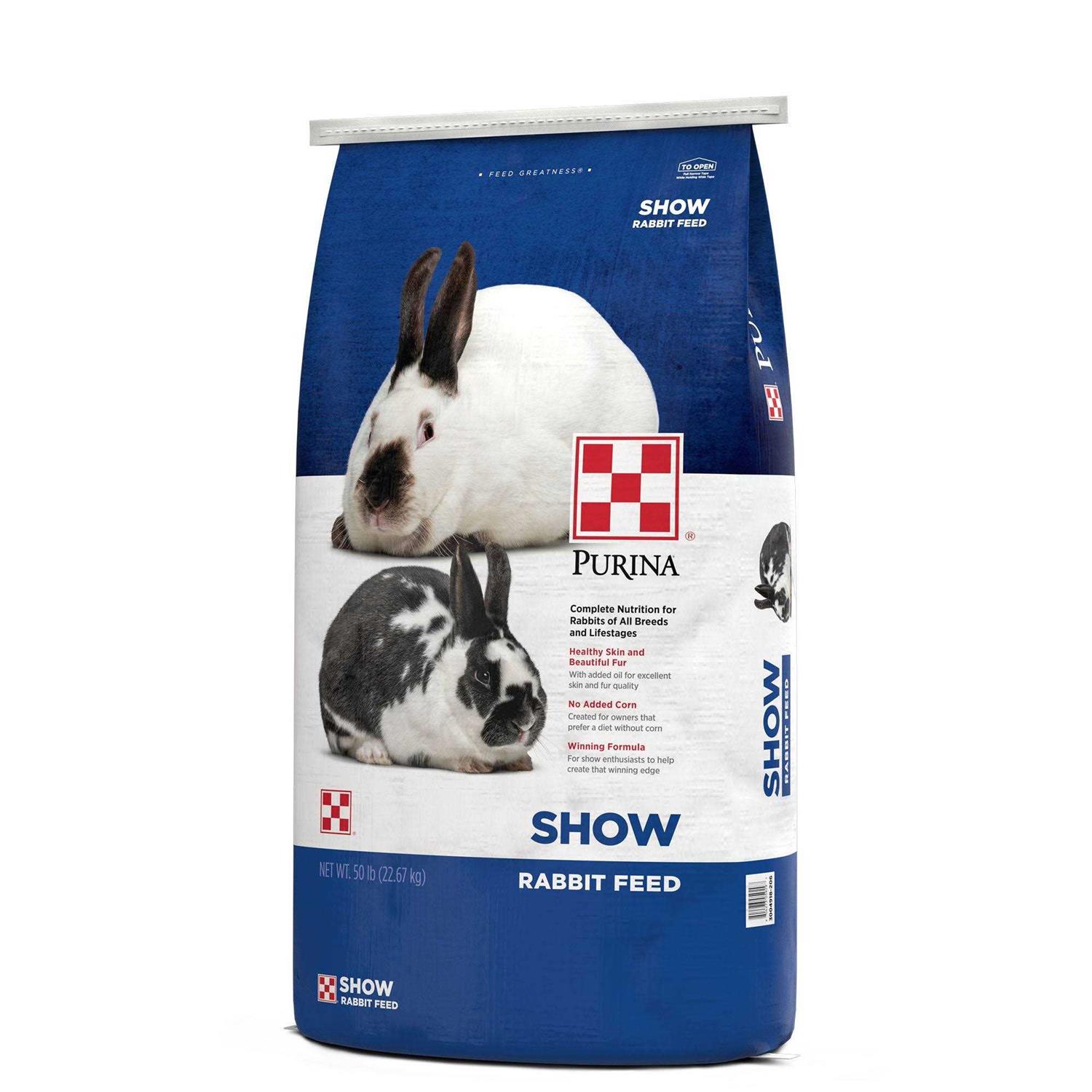 Purina Rabbit Show Feed - Healthber