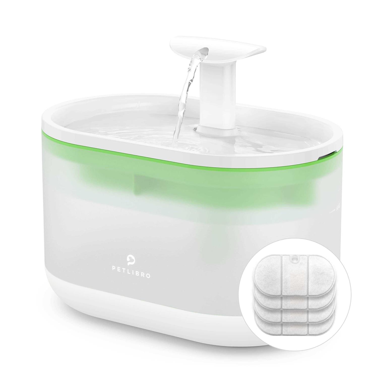 PETLIBRO Cat Water Fountain 71fl oz/2.1L Ultra Quiet Pet Water Fountain - Healthber