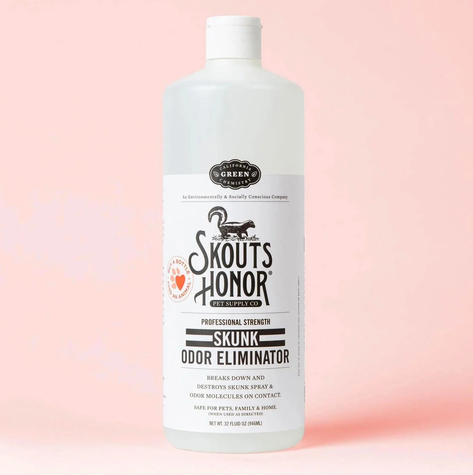 Skout's Honor Skunk Odor Eliminator, 32 oz - Healthber