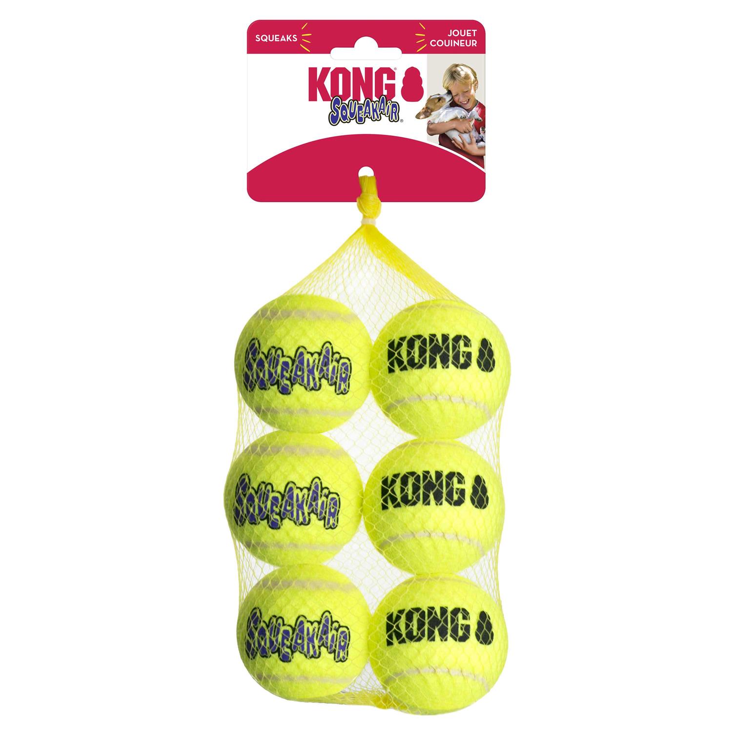 Kong Squeakair Tennis Balls - Healthber