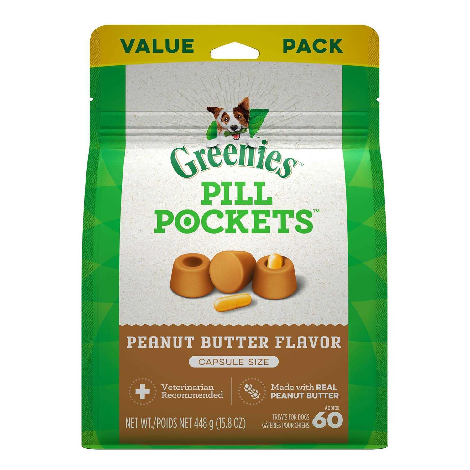 GREENIES PILL POCKETS Dog Treats - Healthber