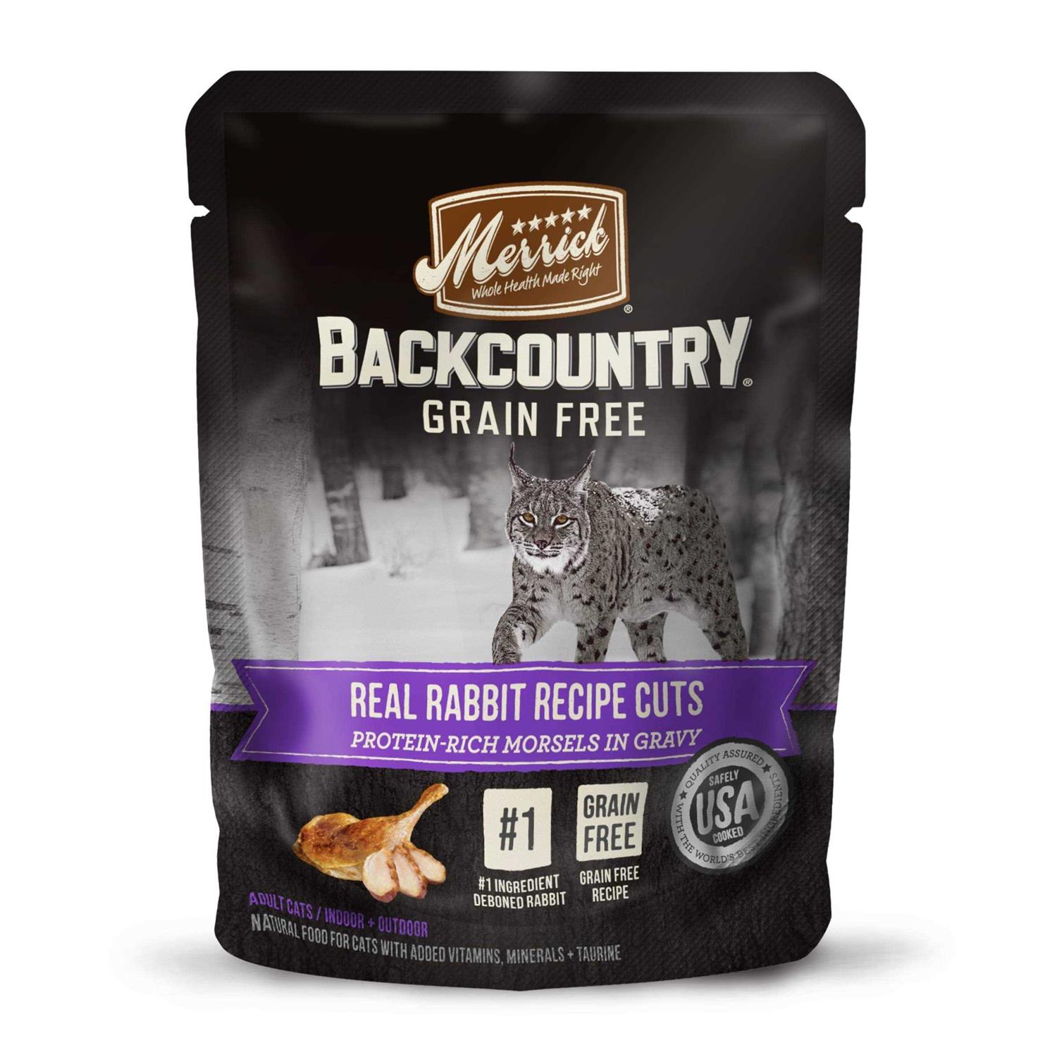 Merrick Backcountry Cat Food Real Cuts - Healthber