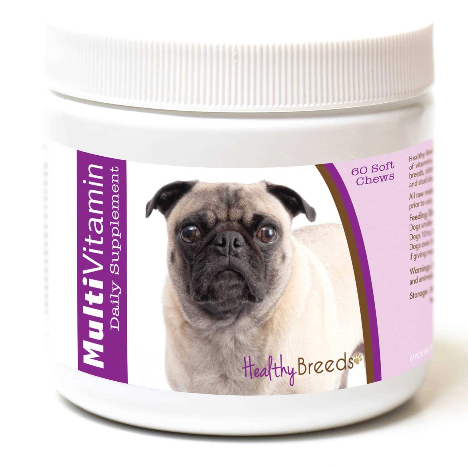 Healthy Breeds Multi-Vitamin Soft Chew Dog Supplement - Healthber