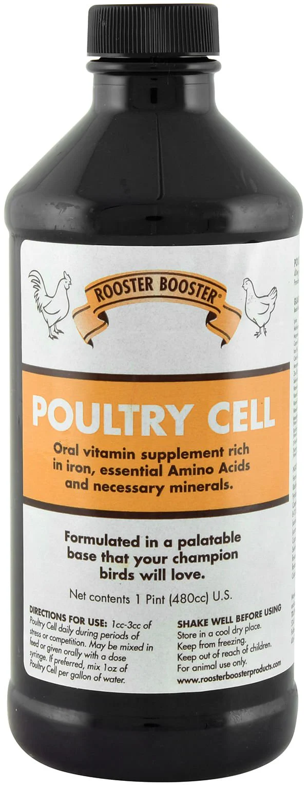 Rooster Booster Poultry Cell - Healthber